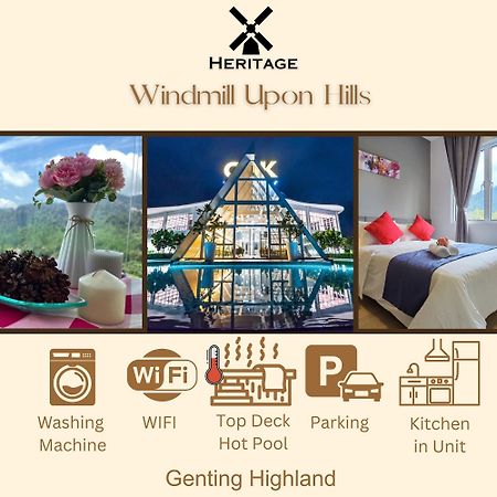 Windmill Upon Hills Luxurious Sky Villa 360 Sky Pool Heated Pool Mountainous Genting View Genting Highland By Heritage Genting Highlands Exterior foto